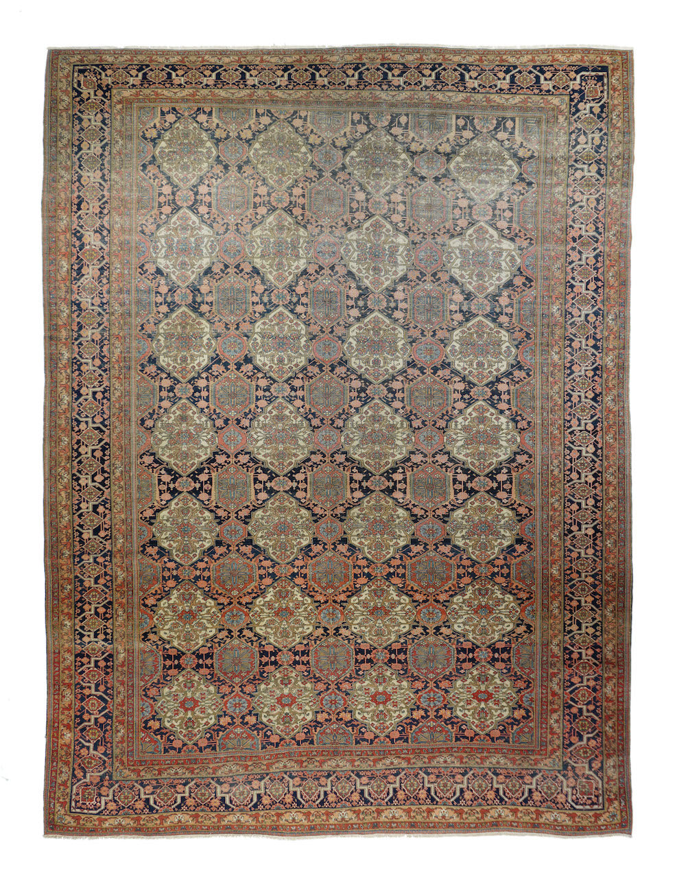 Antique Kashan Rug 7'6'' x 10'3''