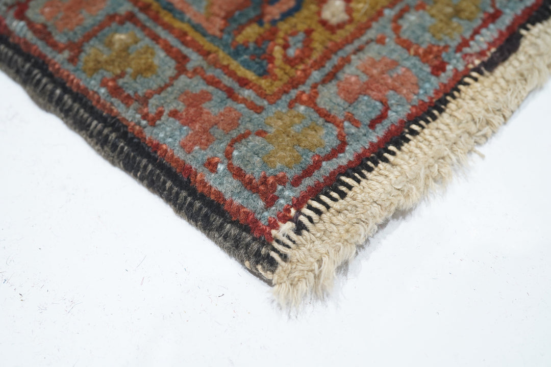 Antique Heriz Rug 5'2'' x 6'10''