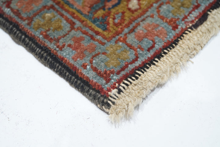 Antique Heriz Rug 5'2'' x 6'10''