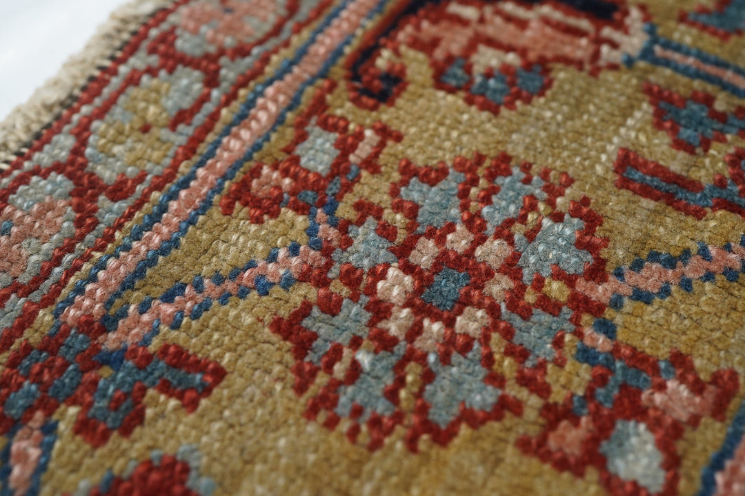 Antique Heriz Rug 5'2'' x 6'10''