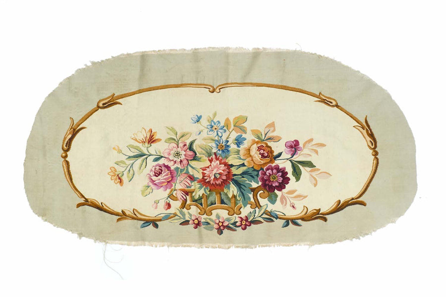 Antique Aubusson Tapestry 2'6'' x 5'0''