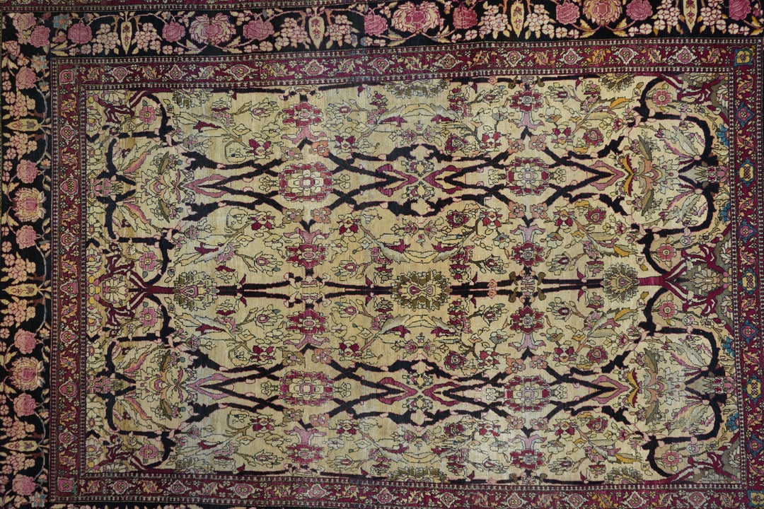 Antique Tehran Rug 9' x 12'9''