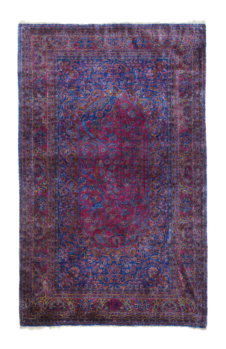 Antique Kashan Rug 4'2'' x 7'0''