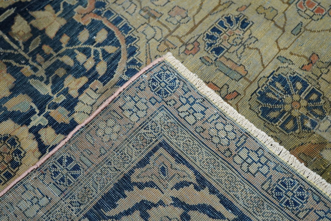 Antique Kashan Rug 6'11'' x 10'2''