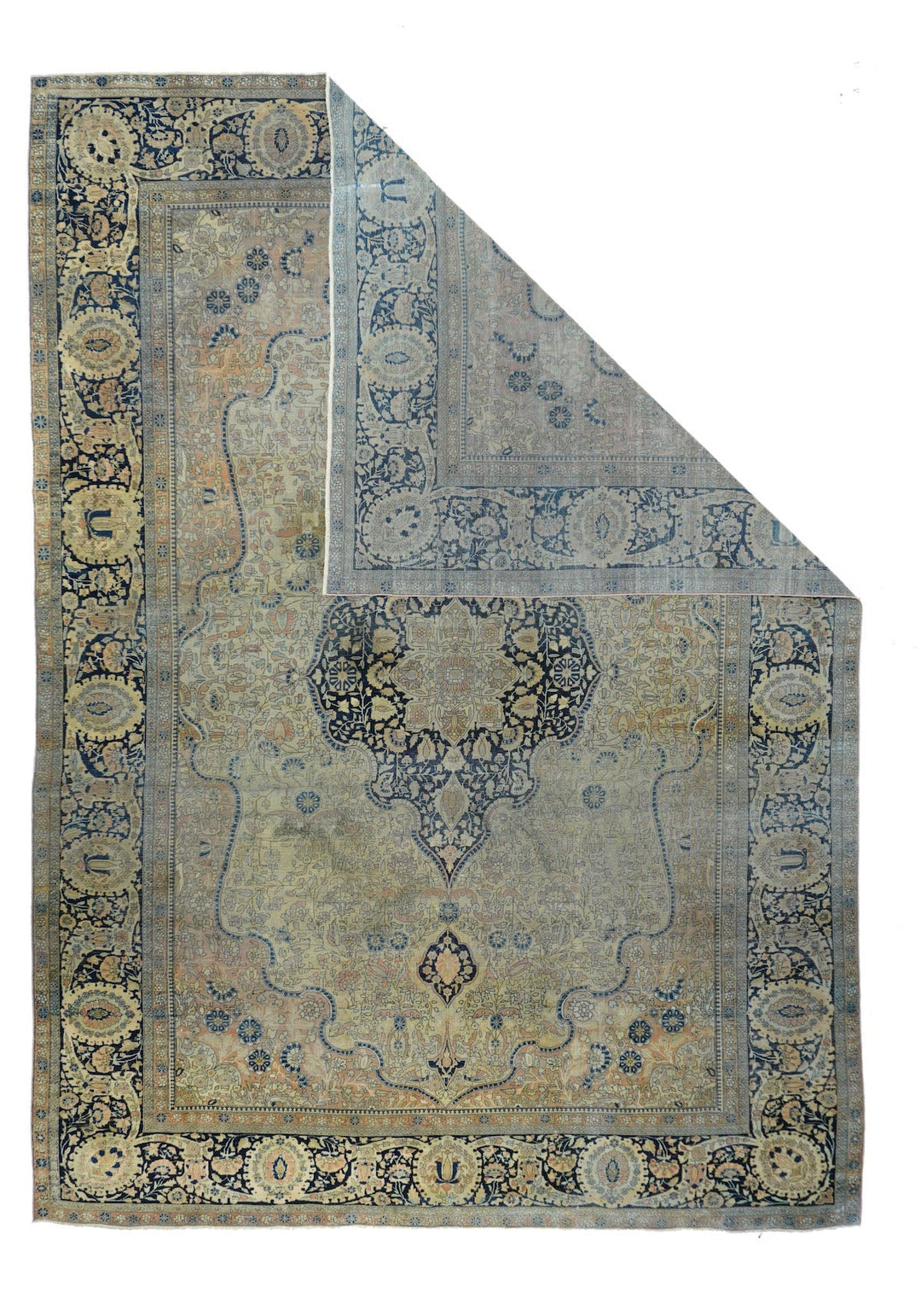 Persia Kashan Wool on Cotton 6'11''x10'2''