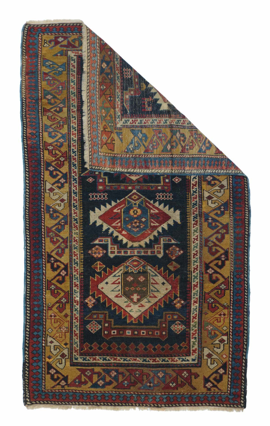 Antique Caucasian Karakashli Rug 2'9'' x 5'0"