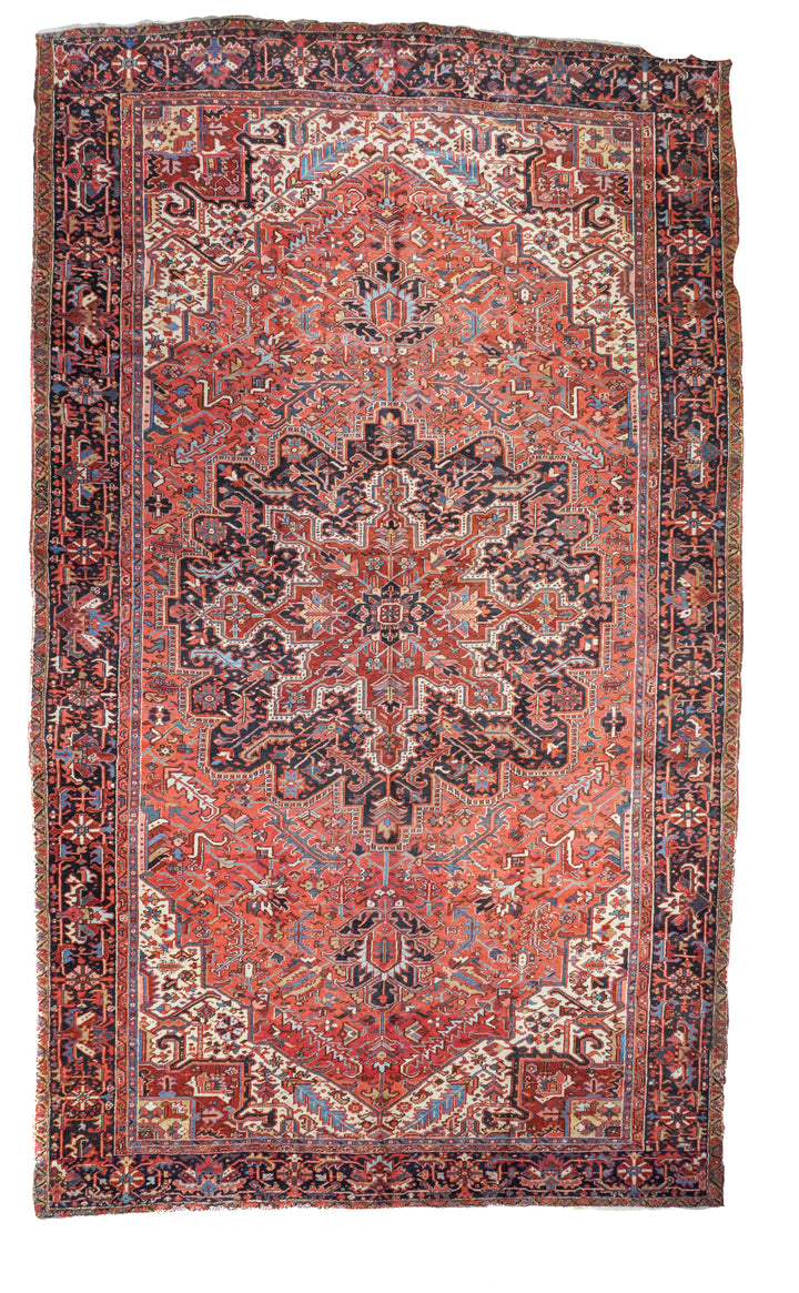 Vintage Heriz Rug 10'0'' x 17'11''