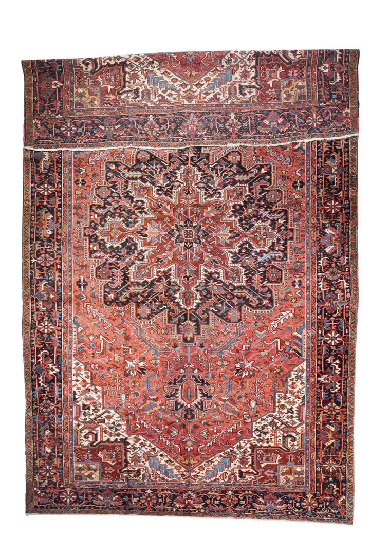Vintage Heriz Rug 10'0'' x 17'11''