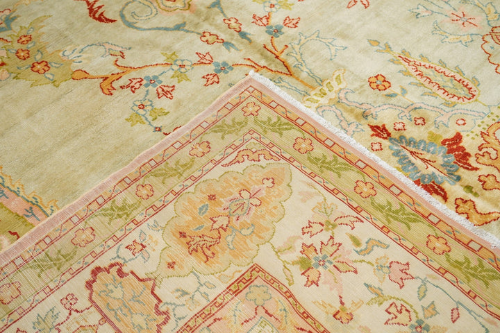 Antique Oushak Rug 9'5'' x 14'5''