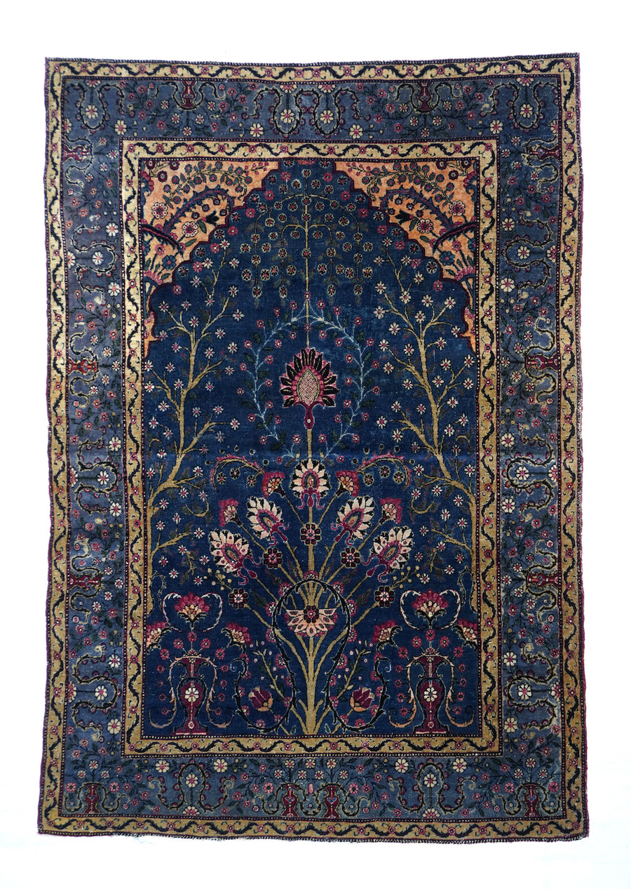 Antique Persian Tehran 4'5'' x 6'7''
