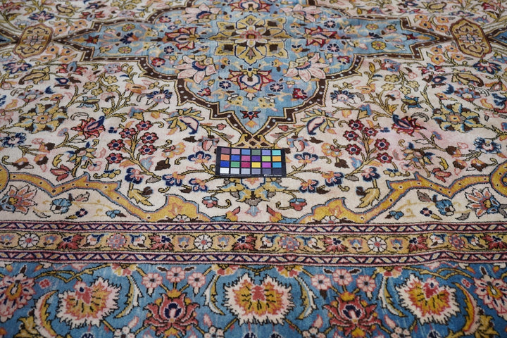 Fine Persian Qum Wool Rug 8'1'' x 11'4''