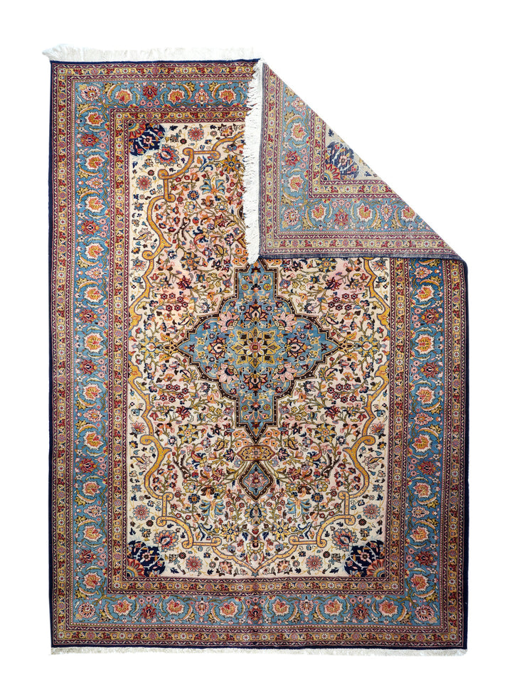 Fine Persian Qum Wool Rug 8'1'' x 11'4''