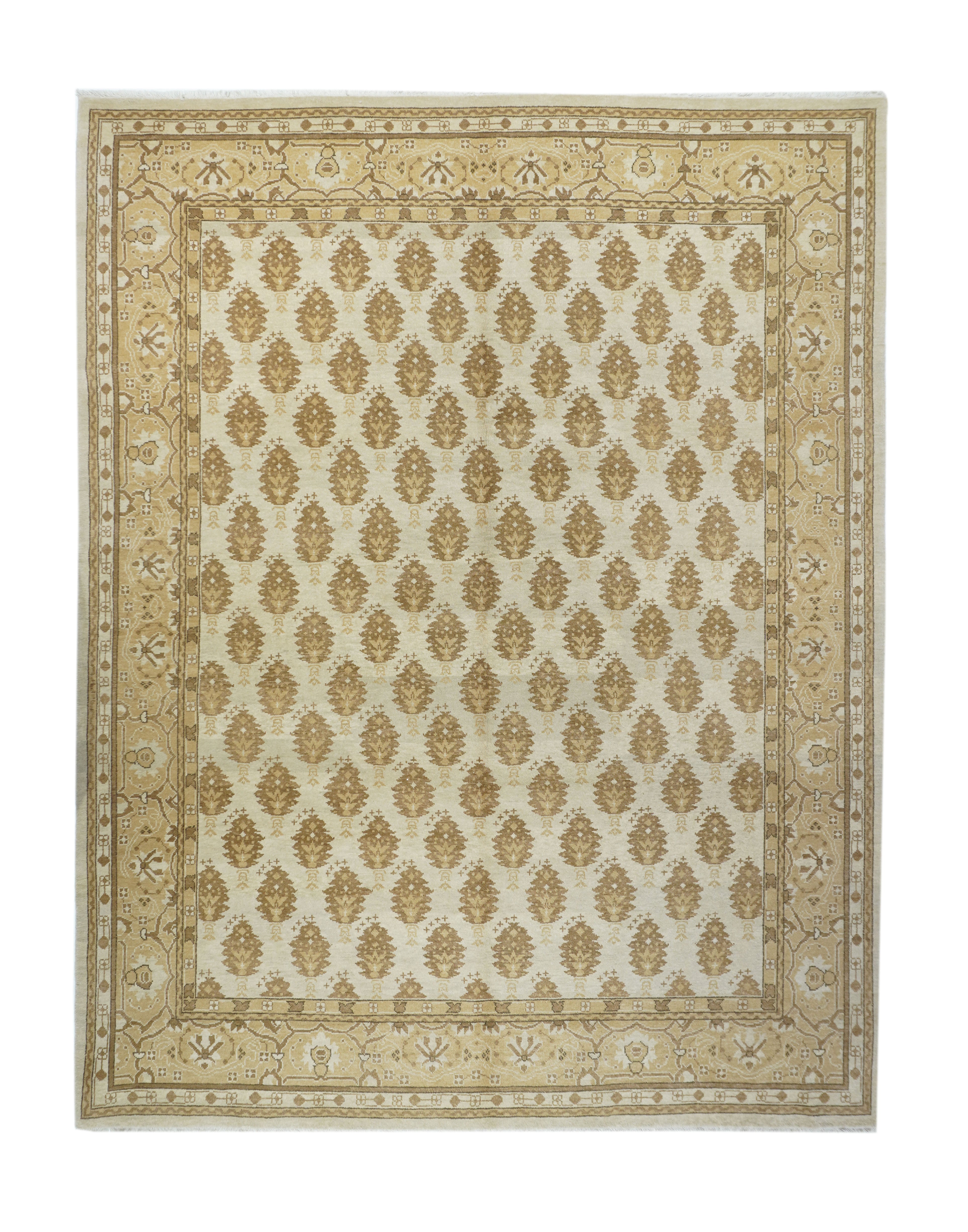 Turkish Oushak Rug 8'0