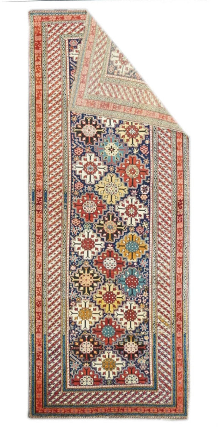 Antique Shirvan Rug 3'9'' x 9'1''