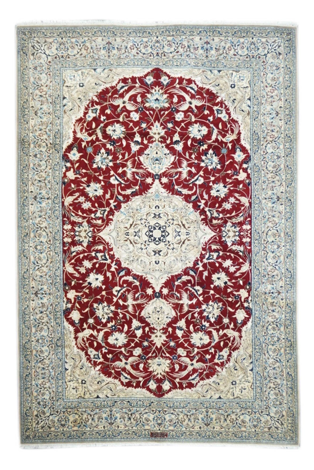 Extemely Fine Vintage Nain Rug 6'1'' x 9'3'' – Victor Gallery