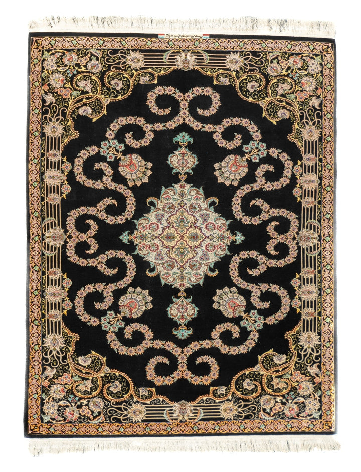 Vintage Isfahan Rug 5'3'' x 6'10''