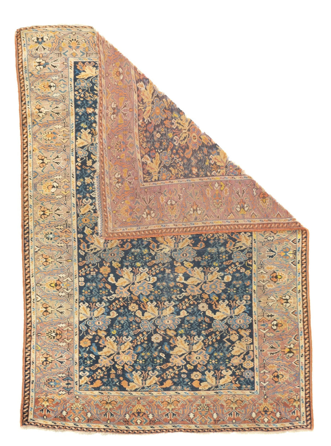 Antique Afshar Rug 4' x 5'8''