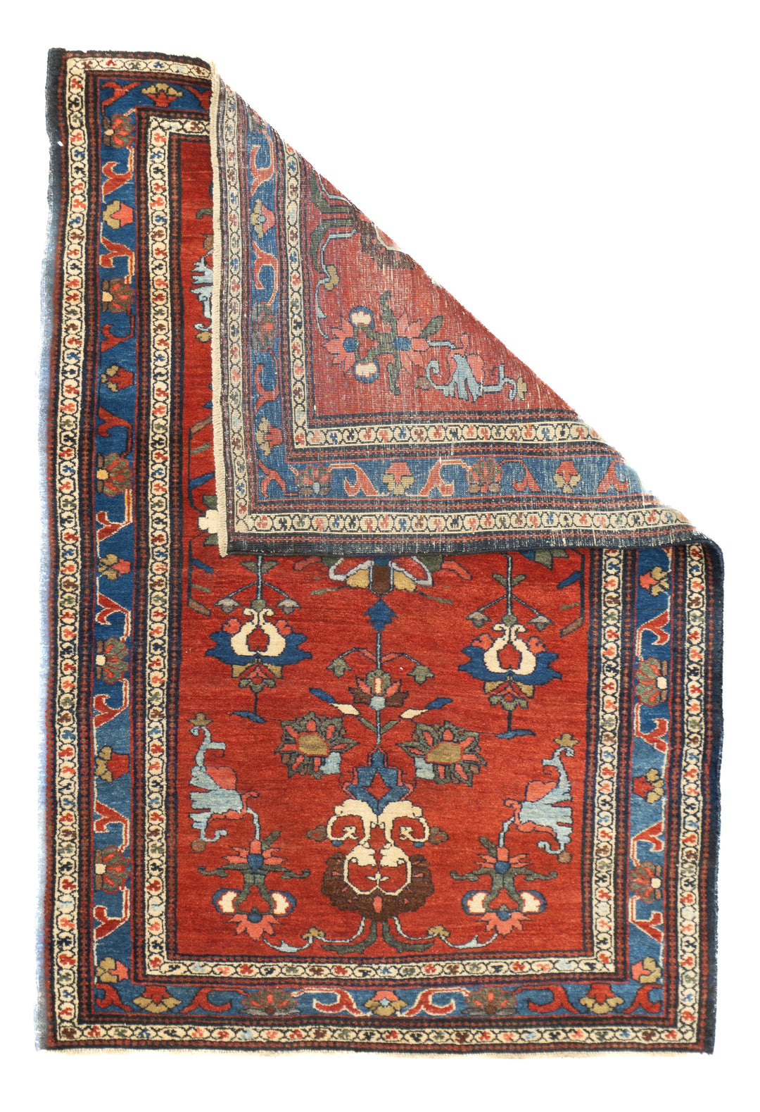 Fine Antique Persian Farahan Rug 3'6'' x 5'0"