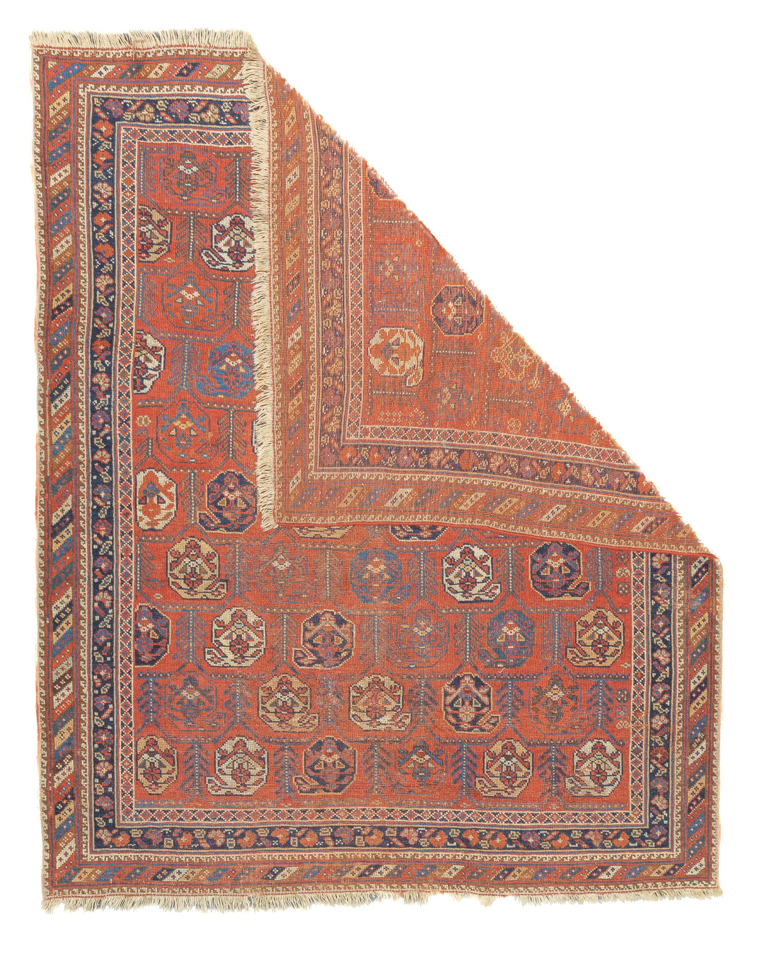 Antique Persian Afshar Rug 4'2'' x 5'1''