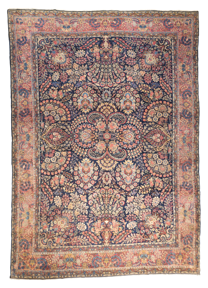 Antique Persian Kerman 10'1'' x 14'3''