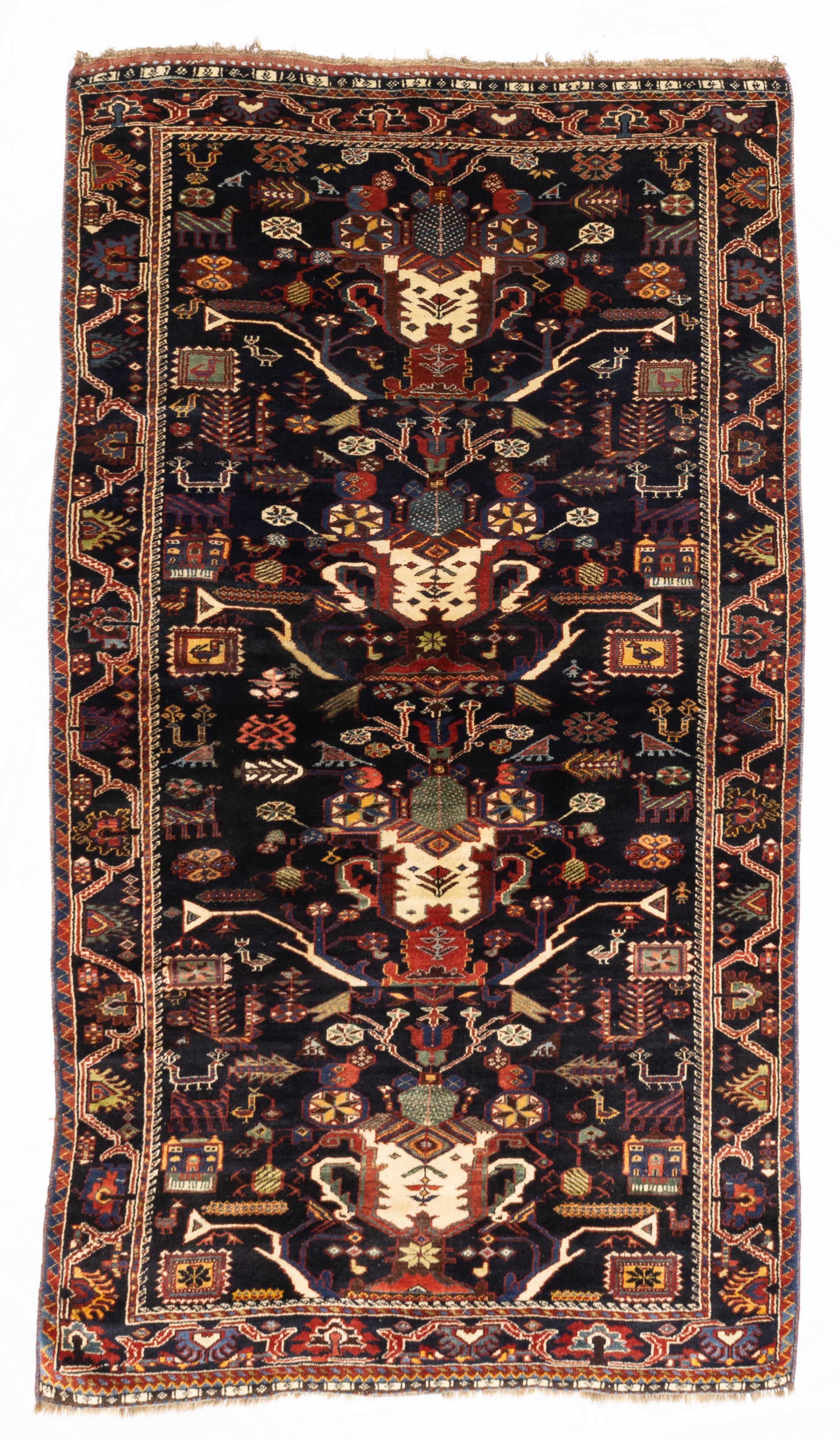 Antique Tribal Lori Rug 4'9