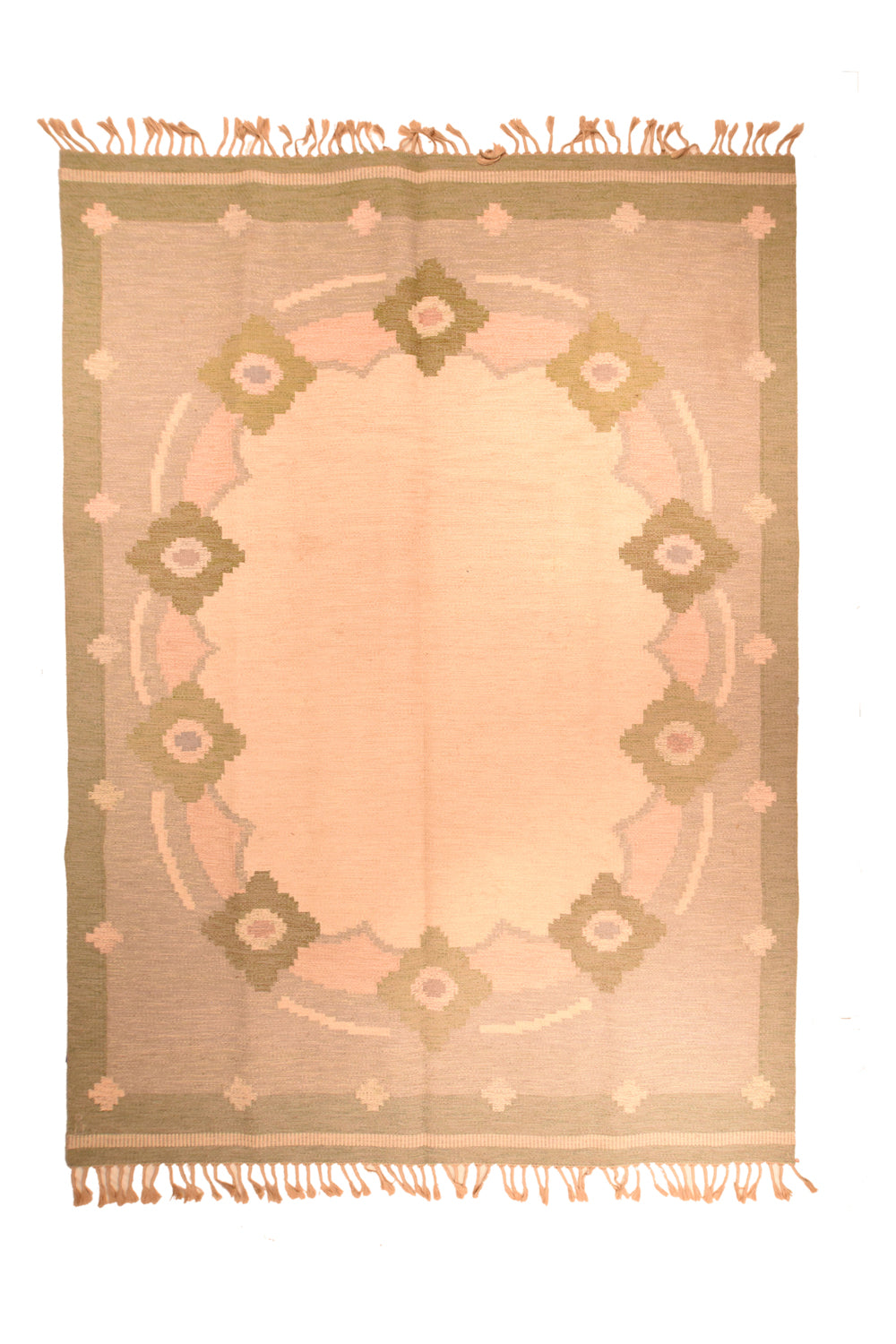 Vintage Swedish Rug 8'1'' x 11'8''