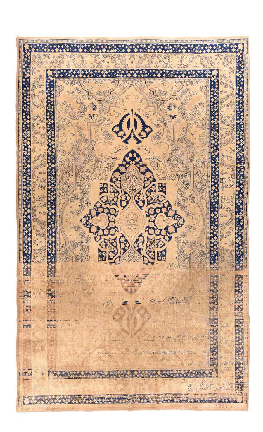 Antique Tabriz Rug 7'0'' x 11'6''