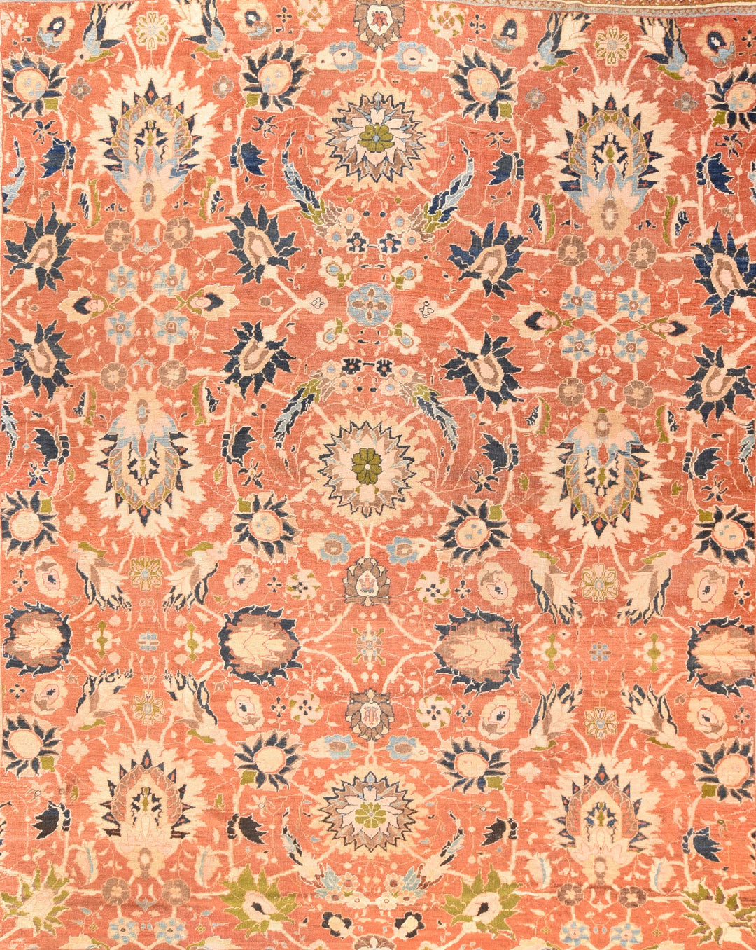 Antique Sultanabad Rug 13'8'' x 14'6''