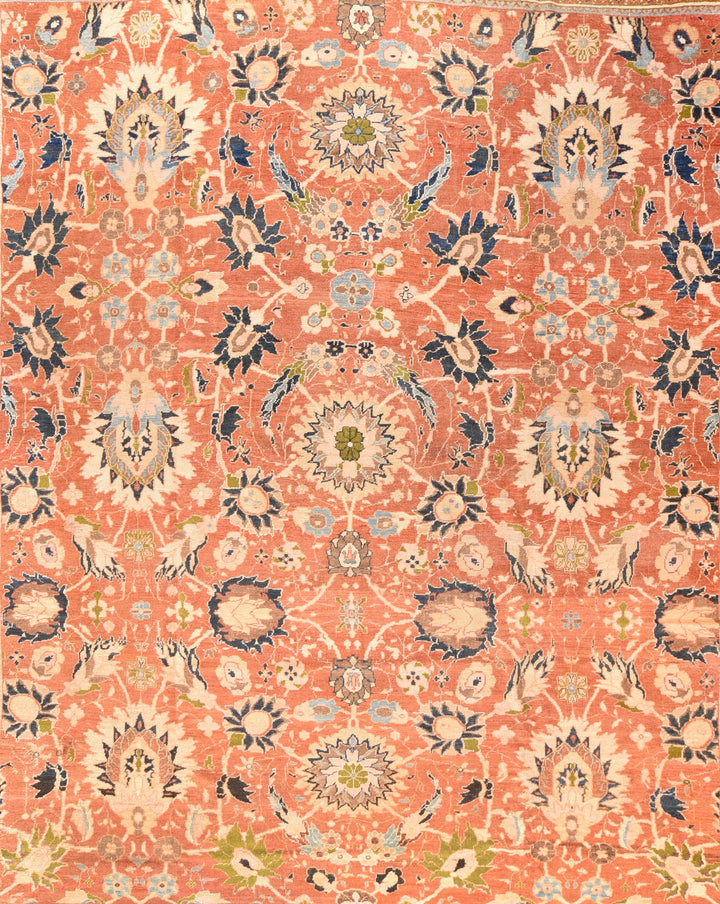 Antique Sultanabad Rug 13'8'' x 14'6''