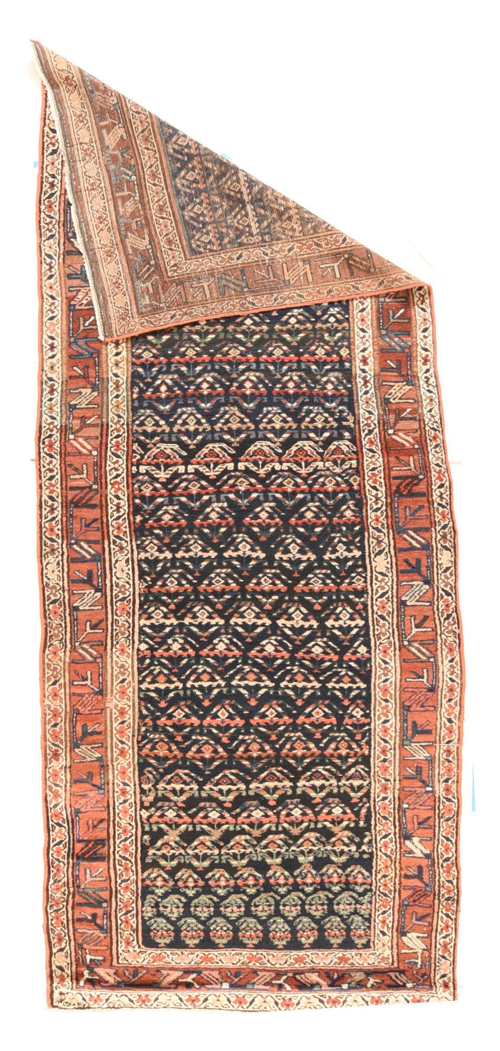 Antique Tribal N.W Persian Rug 3'8'' x 11'