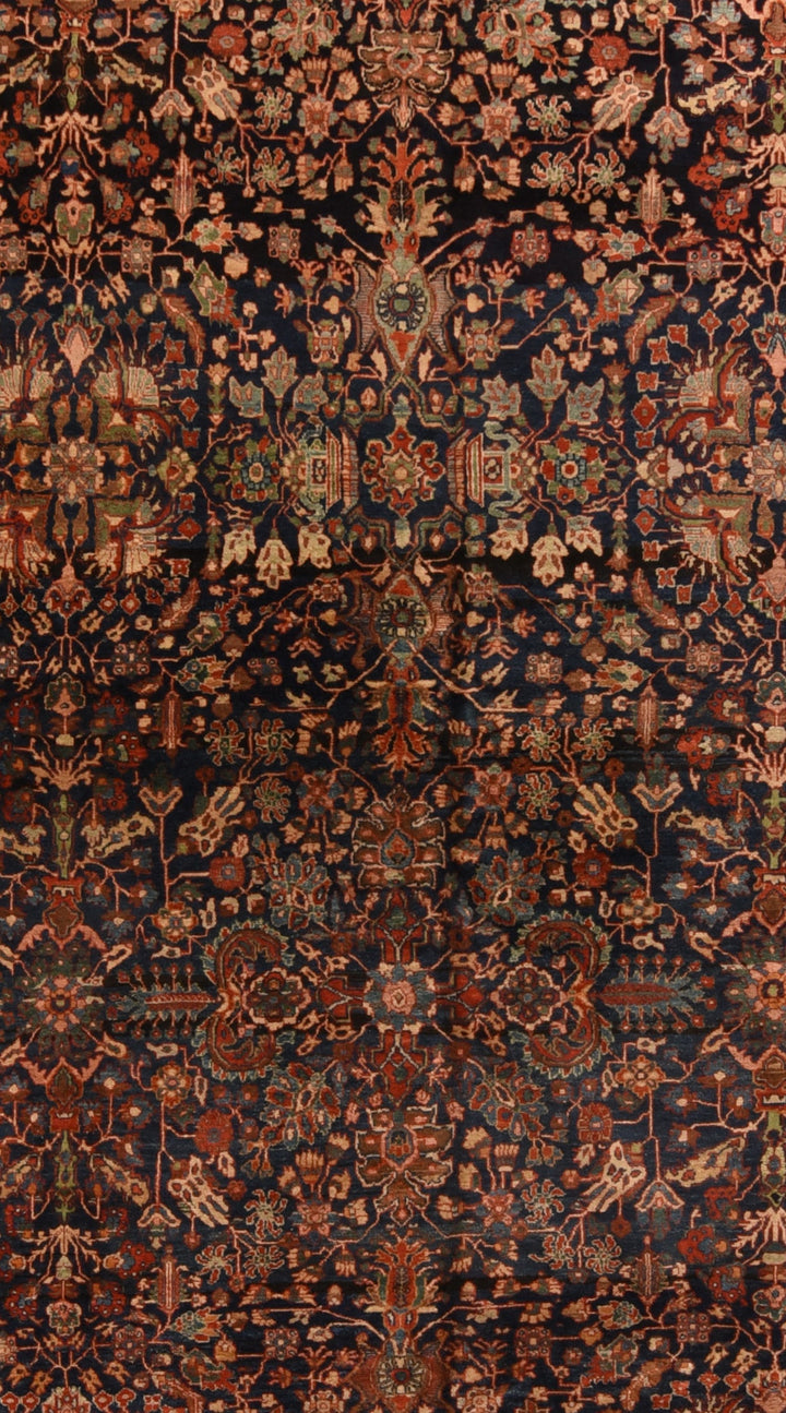 Antique Sarouk Rug 12'2'' x 17'11''
