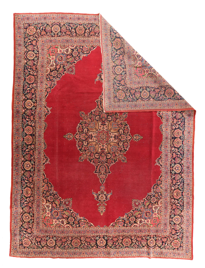 Vintage Kashan Rug 9' x 12'10''